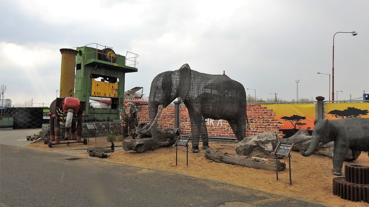 V Evropě ojedinělé Kovozoo představuje neuvěřitelné zvířecí exponáty vyrobené z odpadu